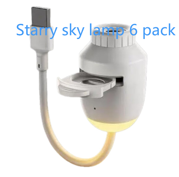 LED Starry Projection Night Light with Motion Sensor