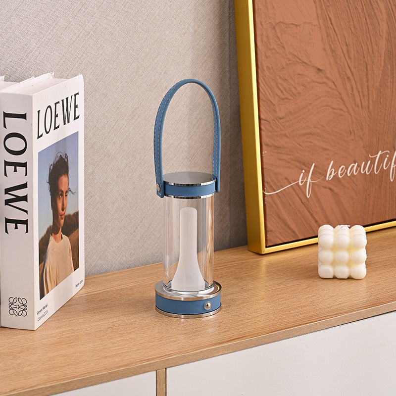 Creative Leather Bedside Table Lamp