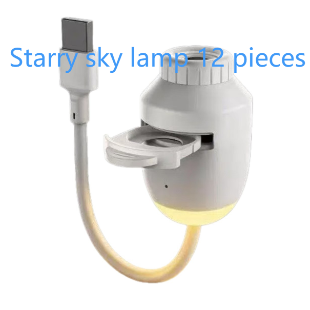 LED Starry Projection Night Light with Motion Sensor